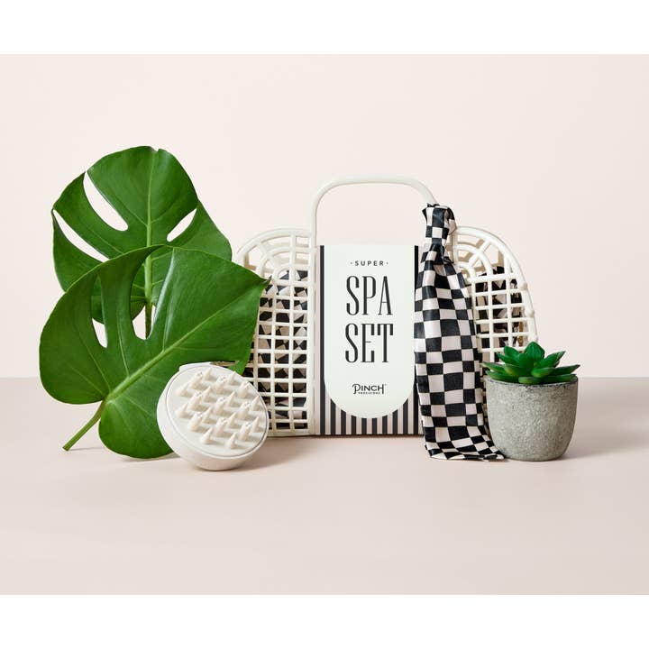 Pinch Provisions - Wholesale Bath & Body Set - Super Spa Set | Black, Mother's Day Gifts