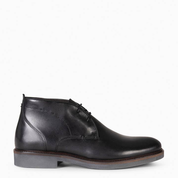 CERVANTES — Botte à lacets pour homme NOIRE pour la vente par miMaO