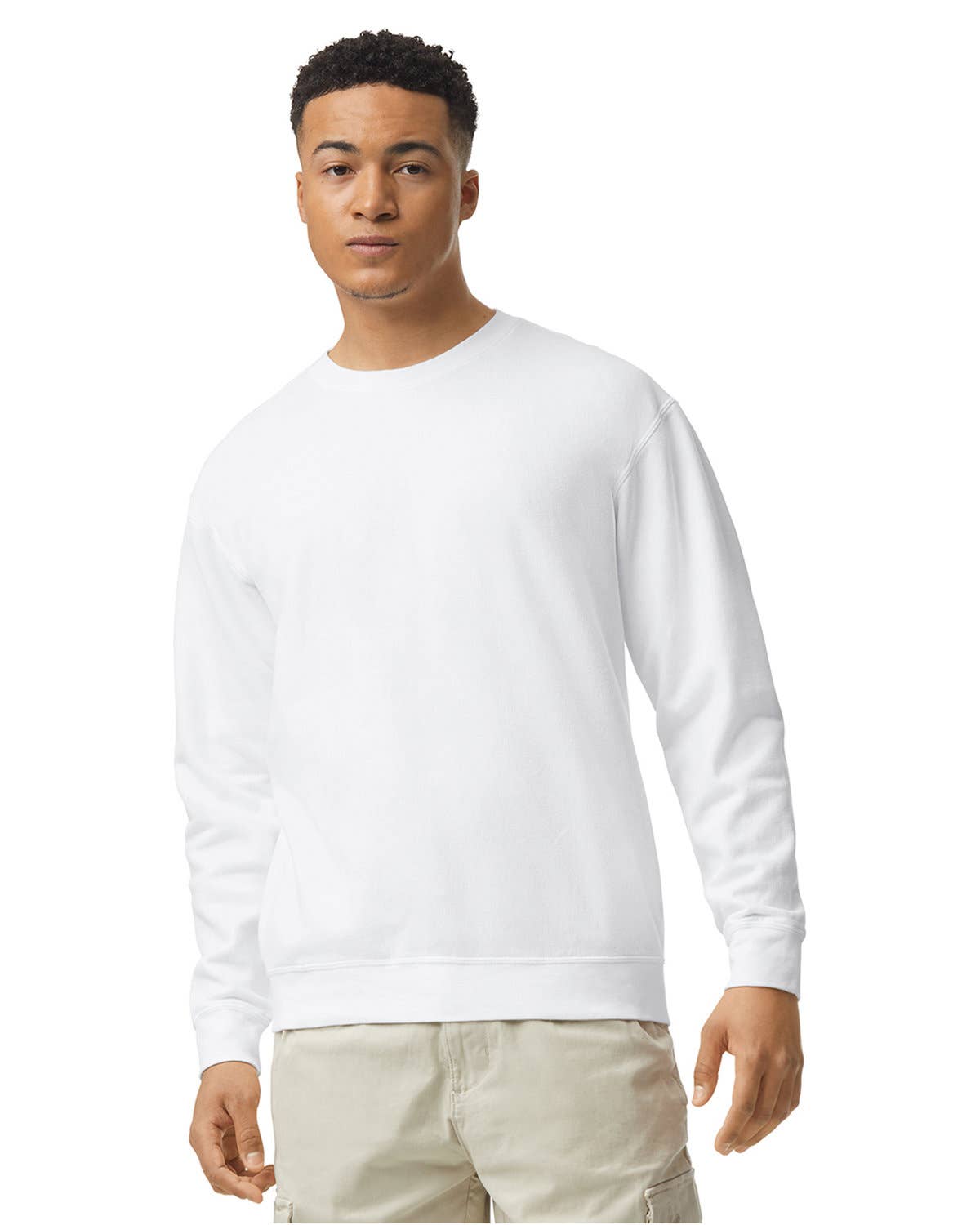Total Apparel - Wholesale Sweatshirt - Unisex - Comfort Colors Lightweight Crewneck Blank Sweatshirt 14669