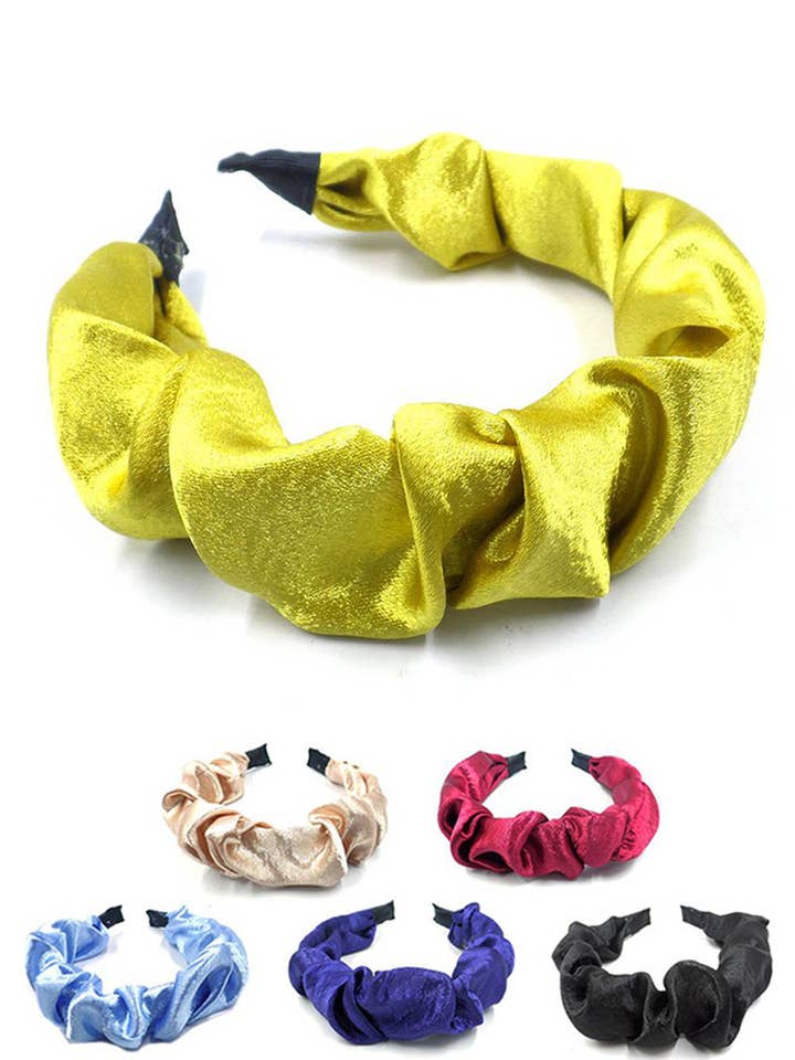12pcs Fabric Headband for wholesale by Hana