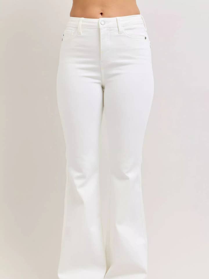 Jean évasé taille haute avec contrôle du ventre Judy Blue pour la vente par Garden Naked