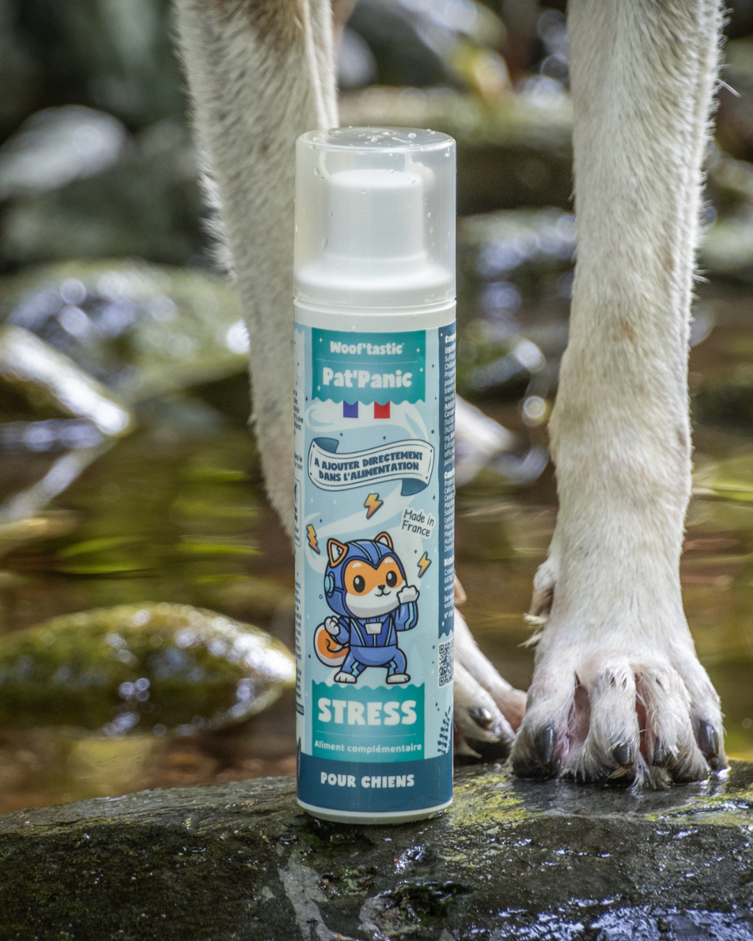 Woof’tastic - Wholesale Pet Supplement - Cat/Dog - Pat’Panic - Natural anti-stress supplement for dogs1