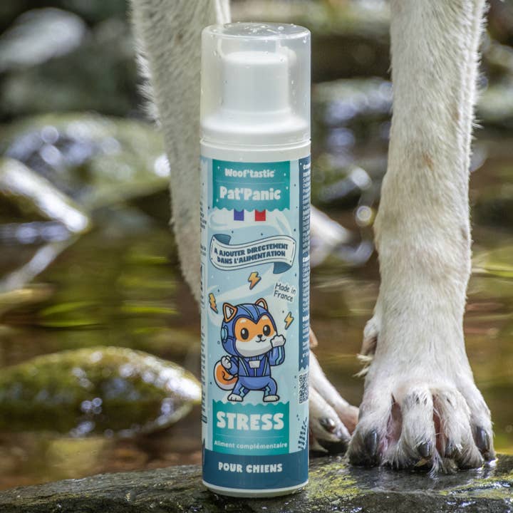 Woof’tastic - Wholesale Pet Supplement - Cat/Dog - Pat’Panic - Natural anti-stress supplement for dogs1