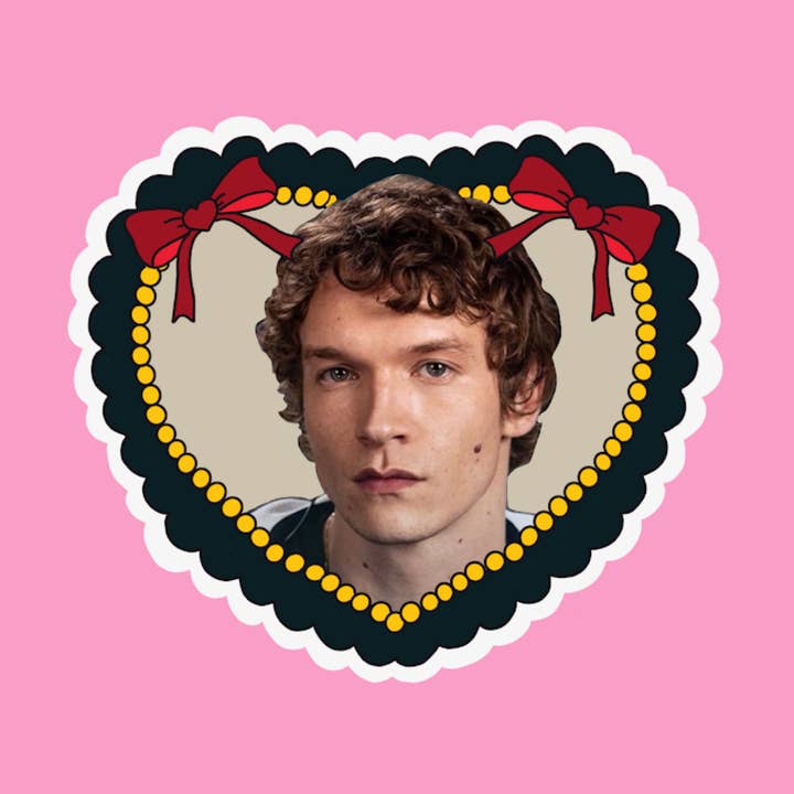 Heated Rivalry Ilya Heart sticker for wholesale by Charlie's