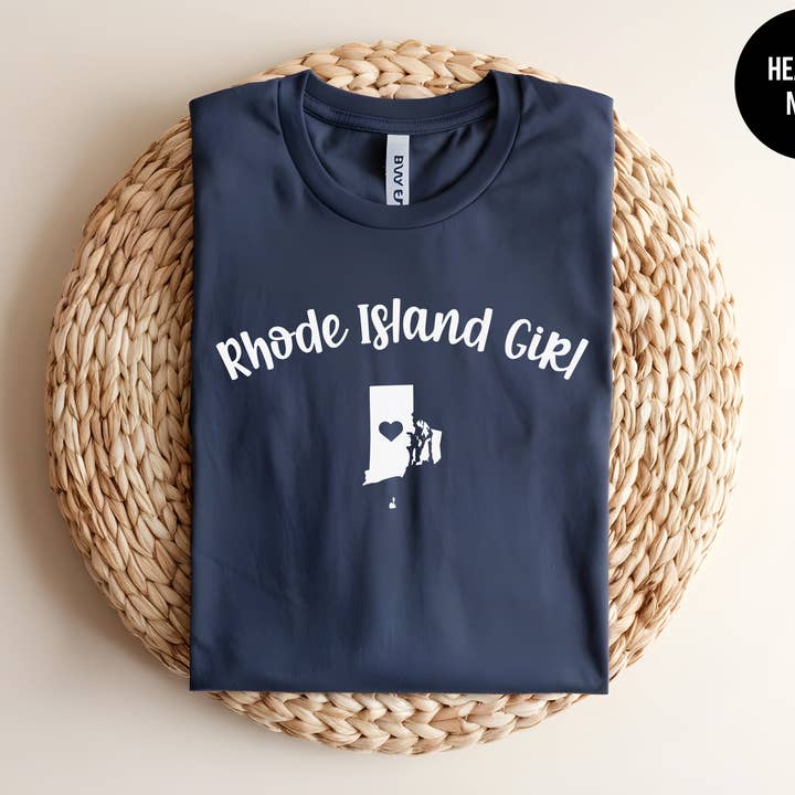 Rhode Island Girl for wholesale by The Shirt Republic