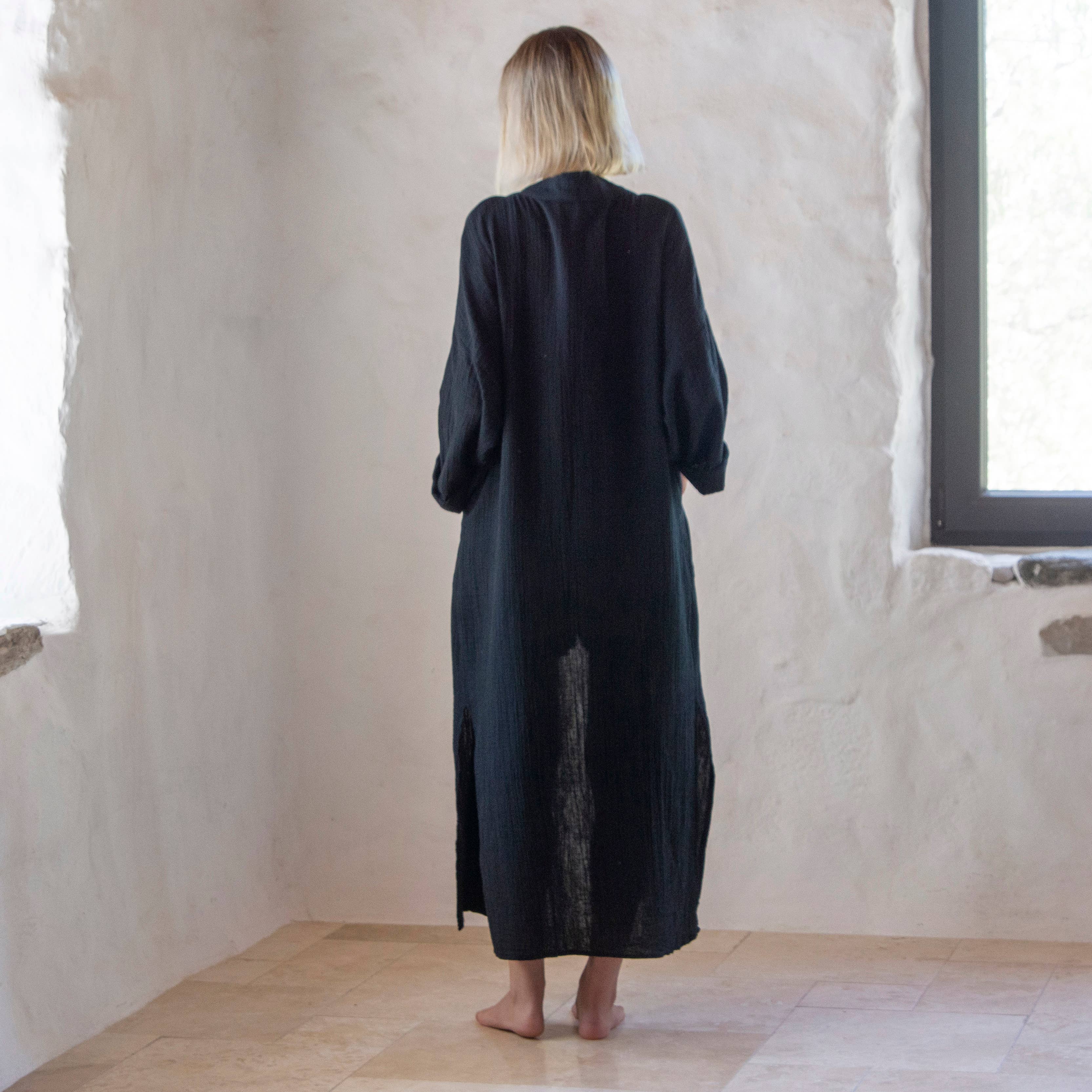 loom.ist - Wholesale Robe - Women's - Muslin double-layered cotton robe12