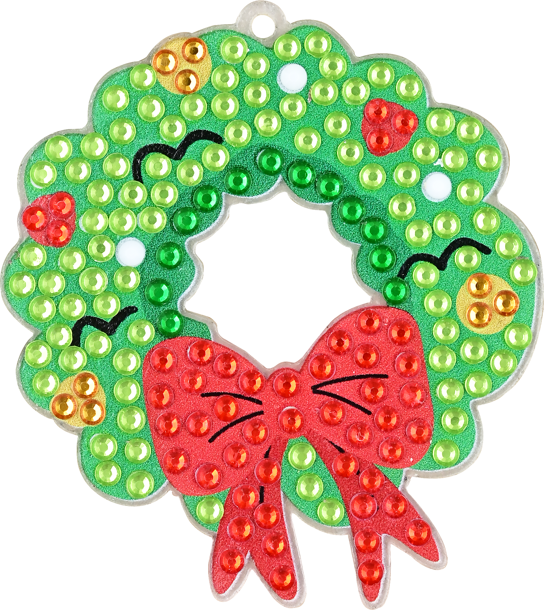 Peter Pauper Press - Vente Kit de bricolage – enfant - Kit de décorations de Noël Big Gem Painting1