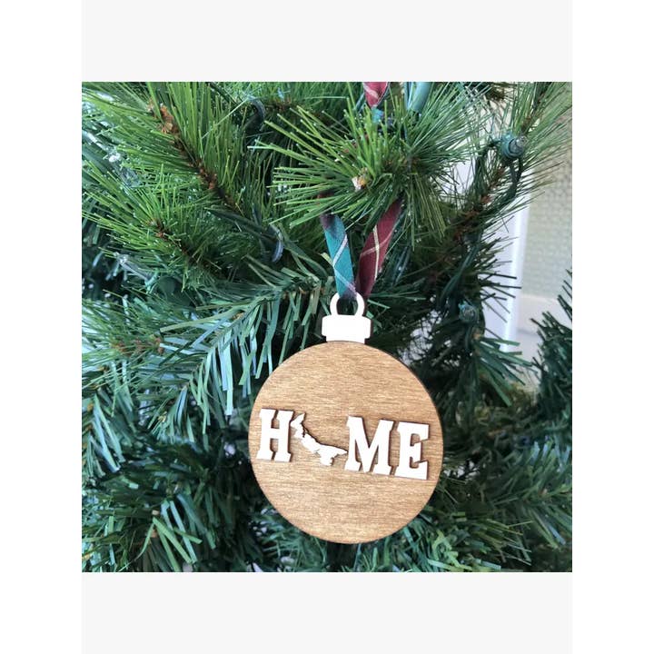 My HOME Apparel - Wholesale Ornament - Wooden "HOME" Ornaments (Various Provinces)5