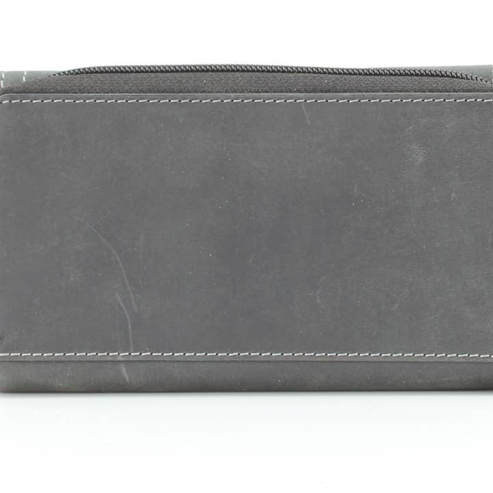 Leather Impressions Inc - Vendita all'ingrosso Pochette - Donna - Pochette da donna American Bison con bottoni floreali6