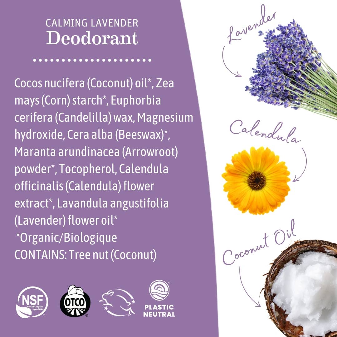 Earth Mama Organics - Wholesale Deodorant - Women's - Calming Lavender Deodorant2