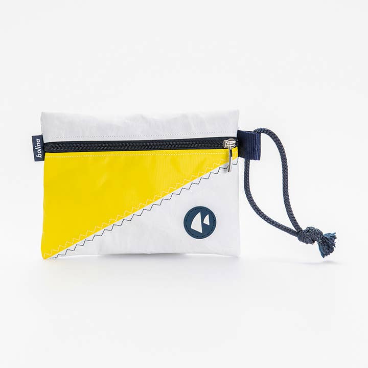 Återvunnen segelväska - Rodi - Gul för wholesale av Bolina Sail