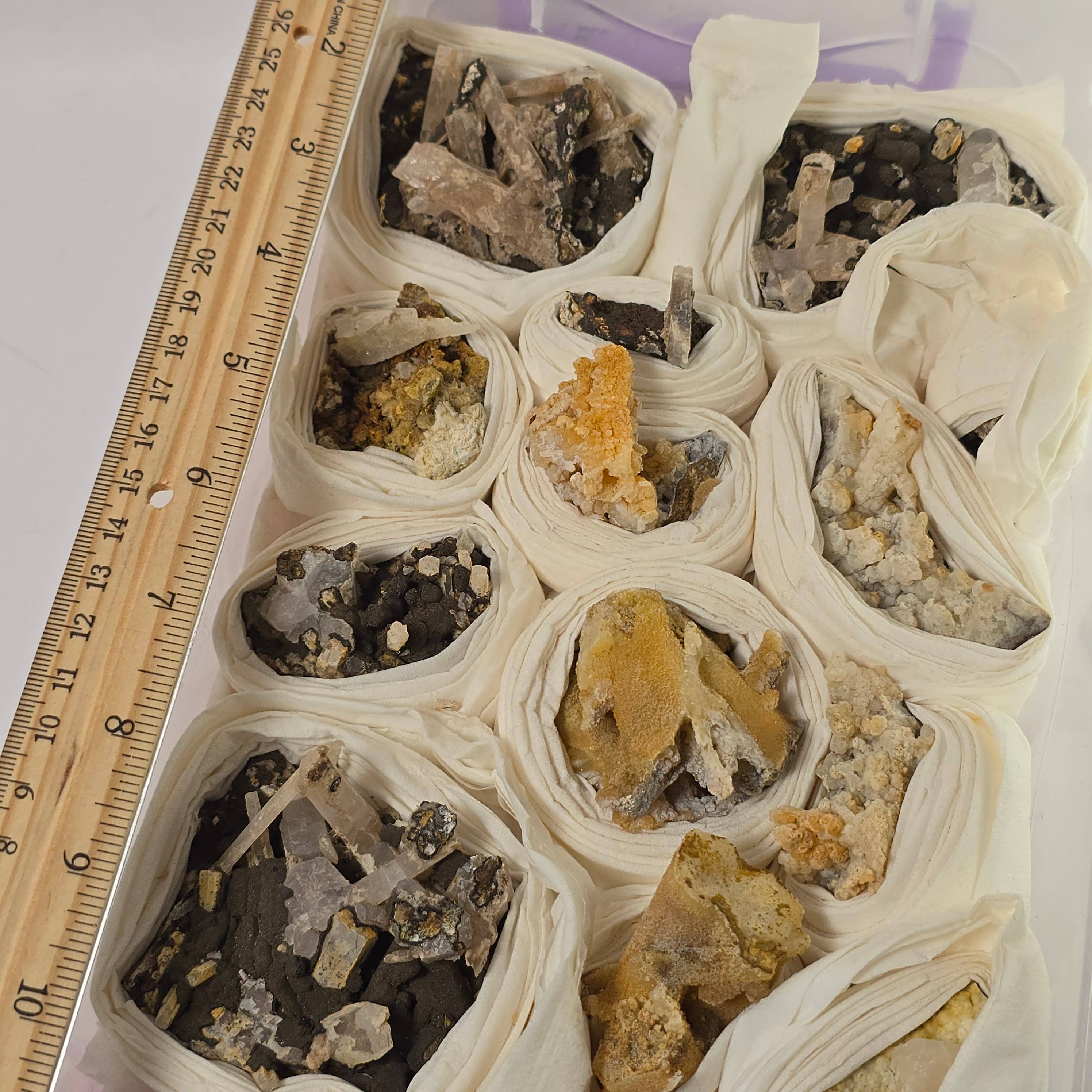 Aquamarine Daydream Wholesale - Wholesale Spiritual Stone/Crystal - Aragonite 12pcs ~ Bulk Mineral Specimens ~ Crystals1