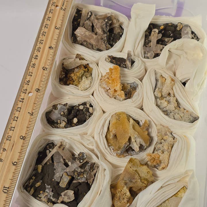 Aquamarine Daydream Wholesale - Wholesale Spiritual Stone/Crystal - Aragonite 12pcs ~ Bulk Mineral Specimens ~ Crystals1