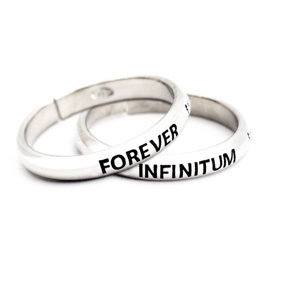 Woo's pure feelings - Wholesale Band/Stacked Ring - Combi Forever Rings - Infinitum0