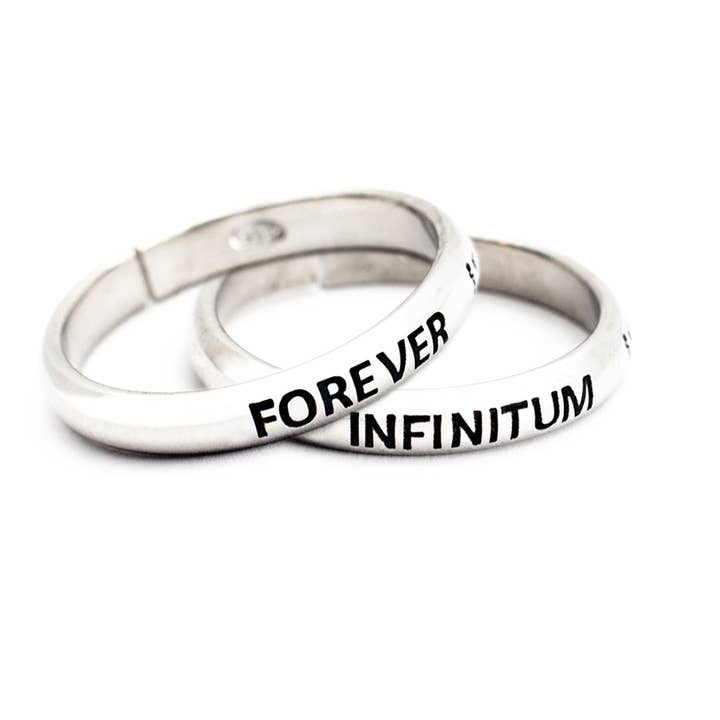 Woo's pure feelings - Wholesale Band/Stacked Ring - Combi Forever Rings - Infinitum