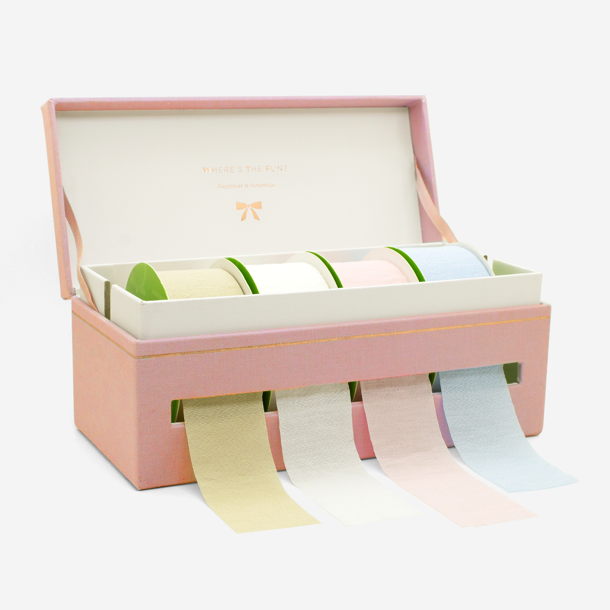 小物 Wasted Youth RIBBON CERAMIC BOX T.B.B.C. x Petite Keep Keepsake Trunk - Belle Meade Bow