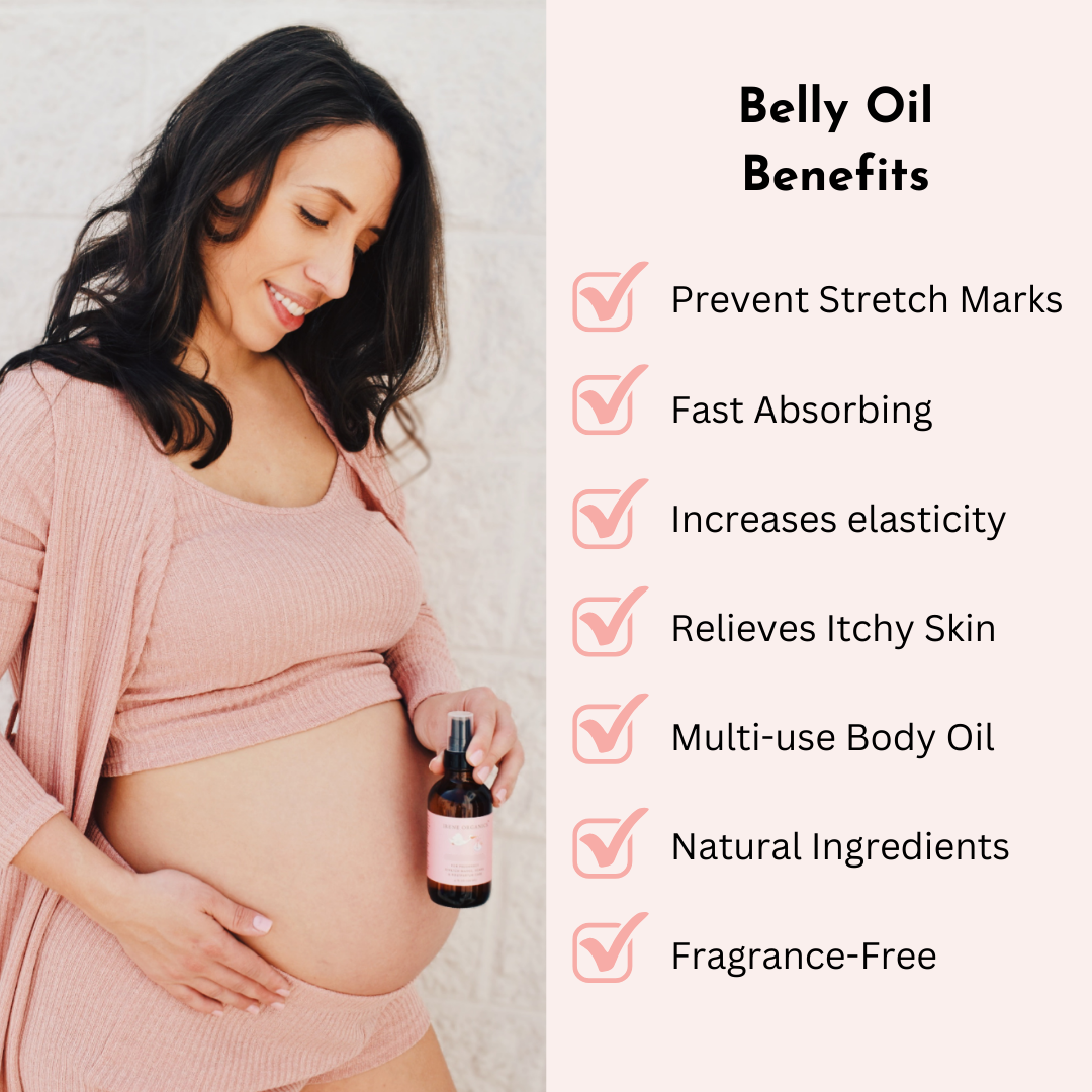 Irene Organics - Wholesale Belly Oil/Butter - Maternity - Belly Oil1