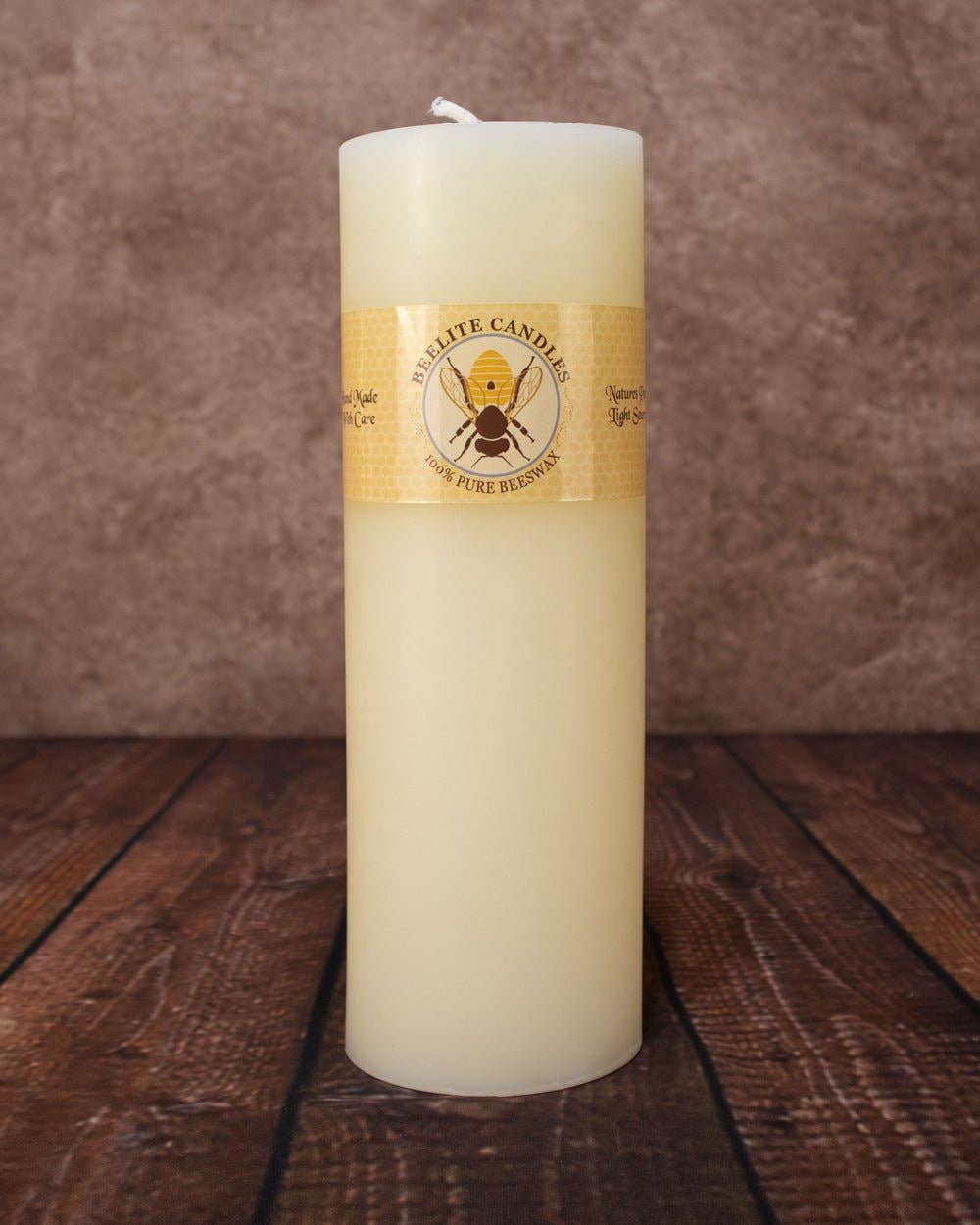 Beelite Candles - Wholesale Pillar Candle - Smooth Beeswax Pillar Candles20