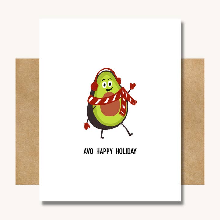 Biglietto di auguri Avo Happy per la vendita all'ingrosso da parte di Kelly Scott Design Co