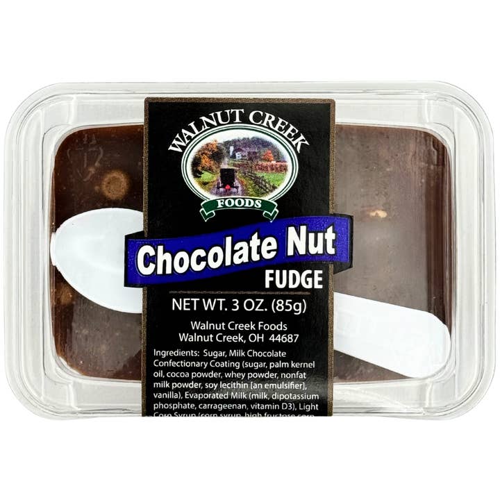 Fudge - Chocolate Walnut 16/3oz Cup for wholesale by Martin's Country Store LLC