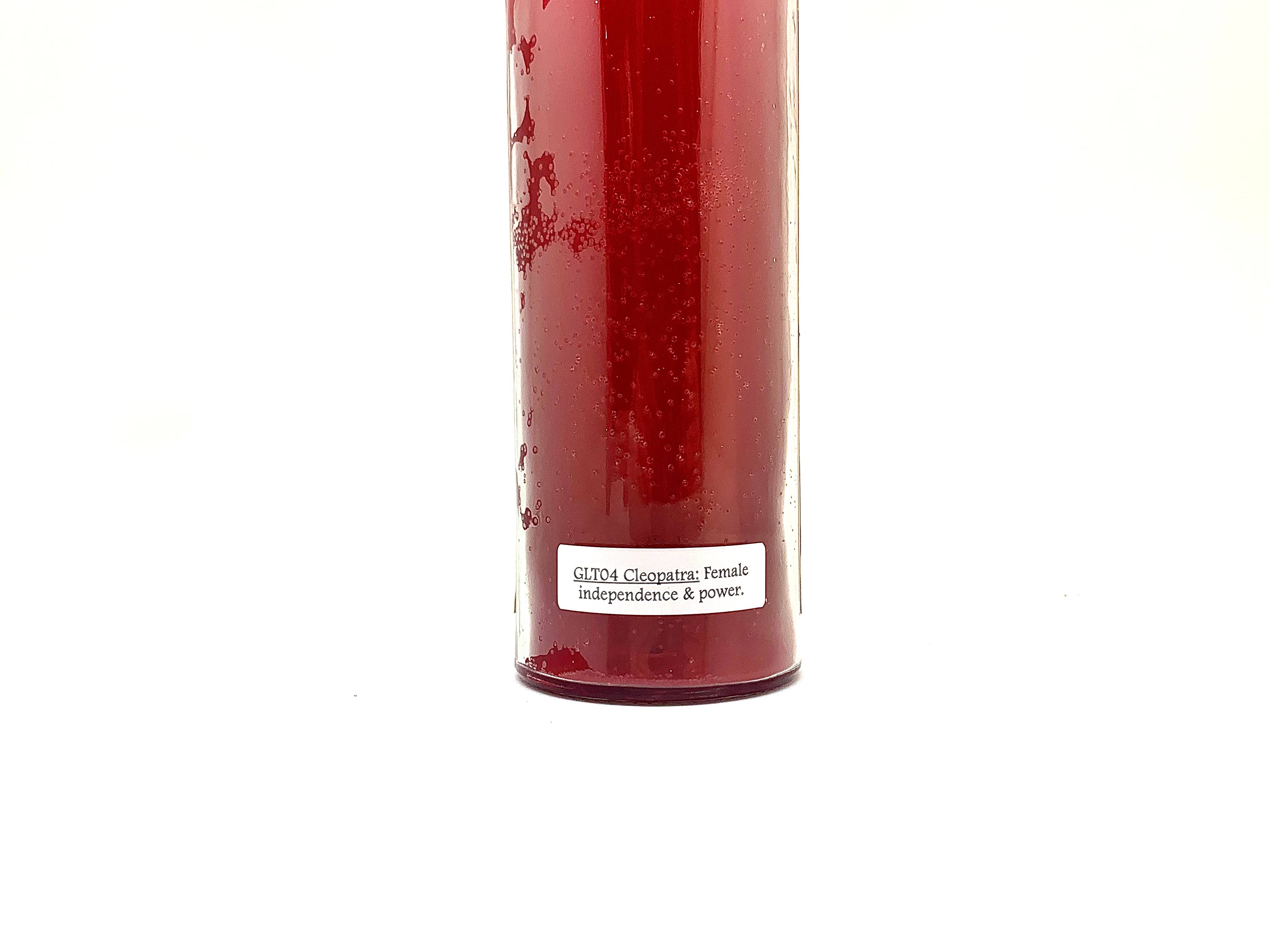 Ceridwen’s - Vente Bougie en bocal - Bougie à paillettes Cleopatra - 
Reine d'Égypte2