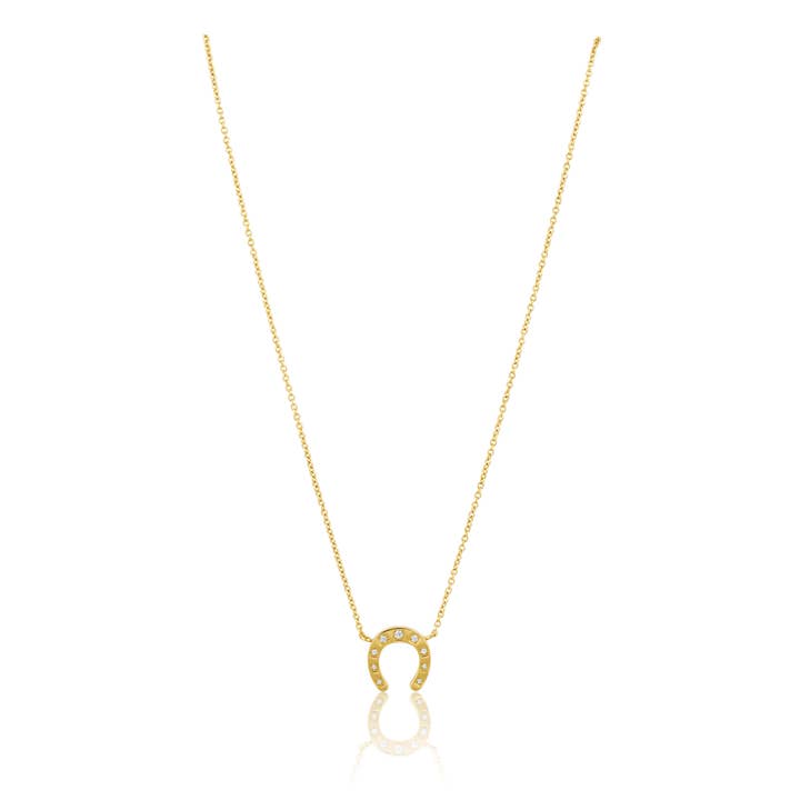 Collier fer à cheval Maddox pour la vente par Sahira Jewelry Design