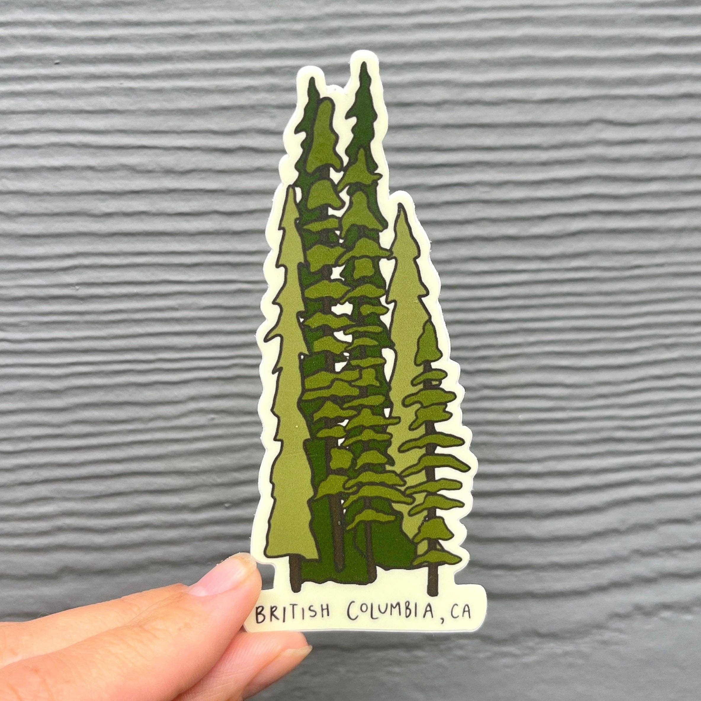Wavy Baby Design - Wholesale Sticker - Tall Trees4