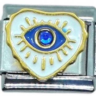 Ciondolo Occhio Blu Ciondolo Italiano per la vendita all'ingrosso da parte di cutandcropped