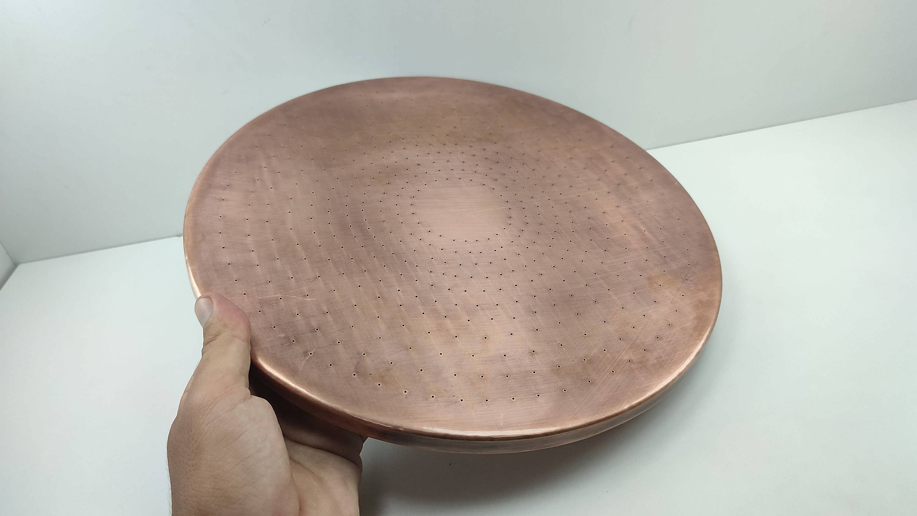 MARRAKECH METACRAFT LTD – wholesale Wall hook – Moroccan handmade Copper Round Shower Head3