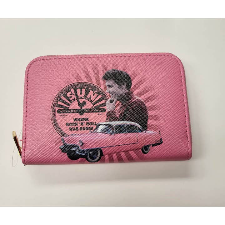 MID-SOUTH PRODUCTS - Wholesale Wallet - Women's - Sun Record Wallet - Pink Elvis