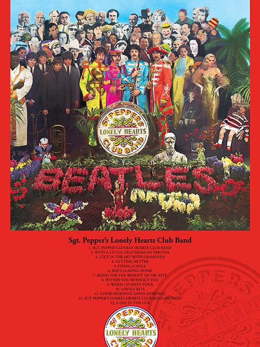 The Beatles - Sgt Pepper Album - 24x36 Poster for wholesale by Pyramid America
