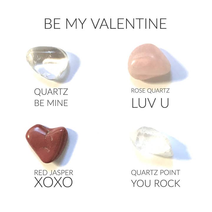 Crystal Grids - Wholesale Spiritual Stone/Crystal - Be My Valentine - Rox Box - crystals and stones gift set kit1