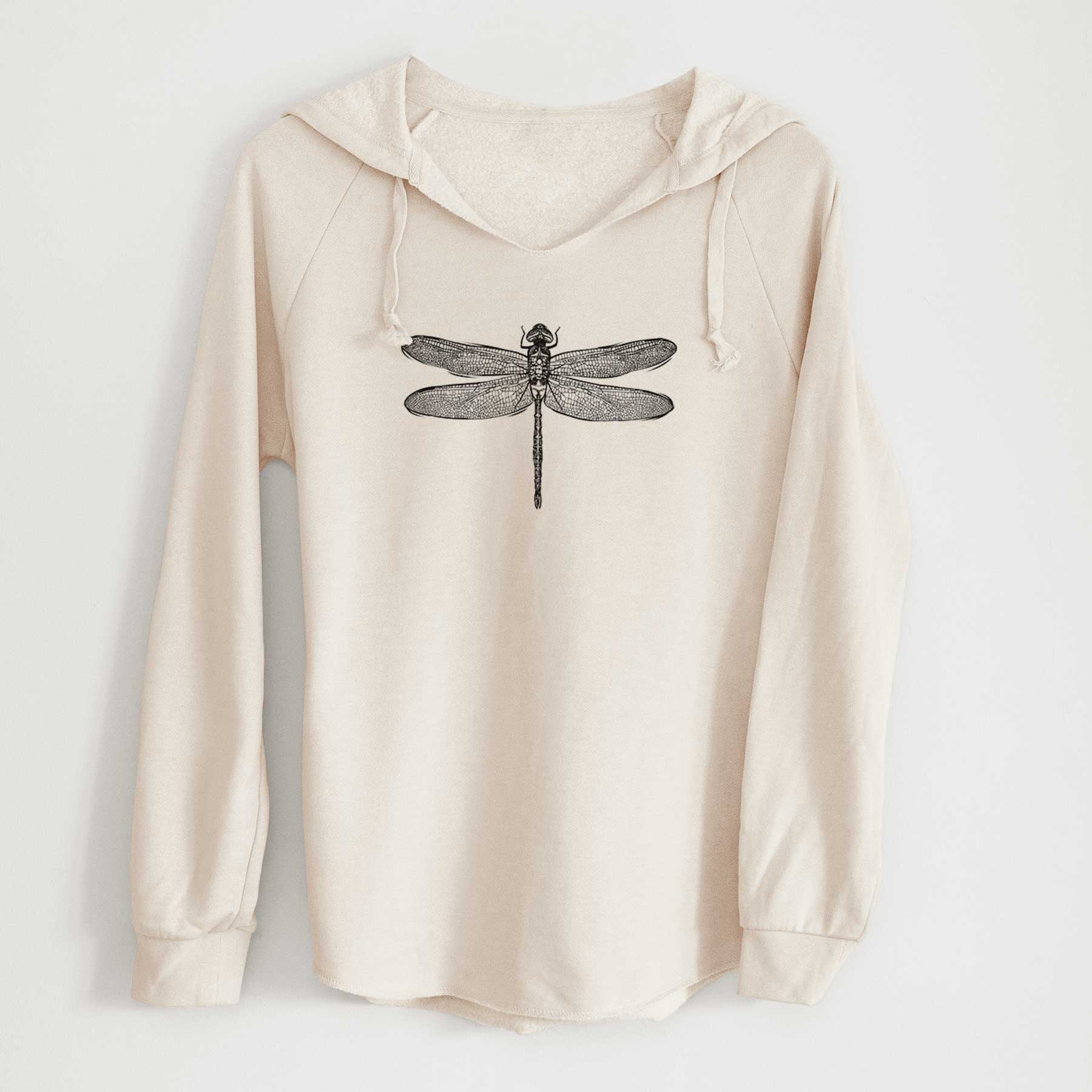 Because Tees - Wholesale Hoodie - Women's - Anax Junius - Green Darner Dragonfly - Cali Wave Hooded Sweatshirt1