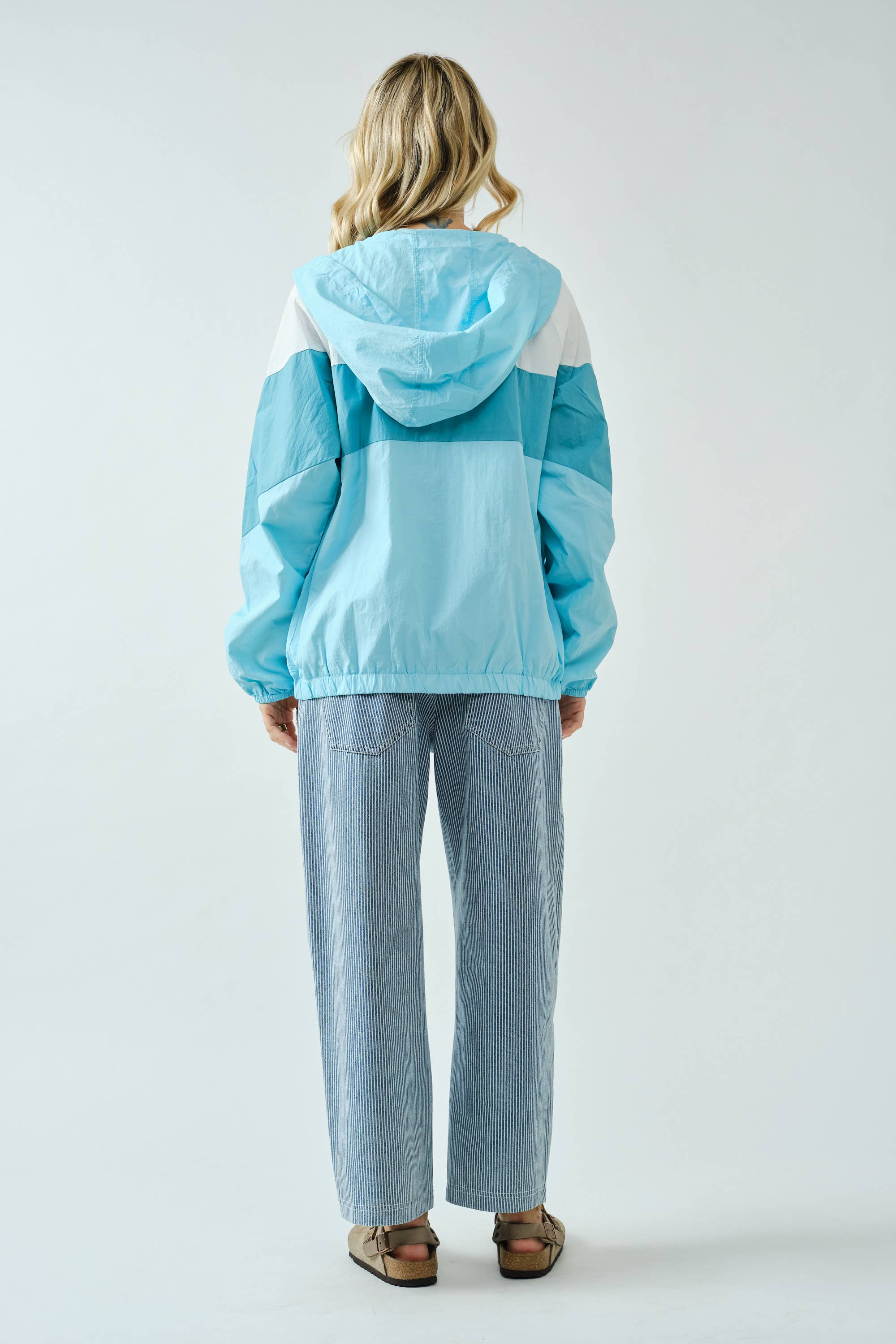 MINT SA00112J - Color Block Windbreaker Jacket for wholesale on Faire9