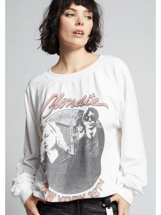 White 302425 - 730 Blondie Made In Nyc Sweatshirt for wholesale on Faire