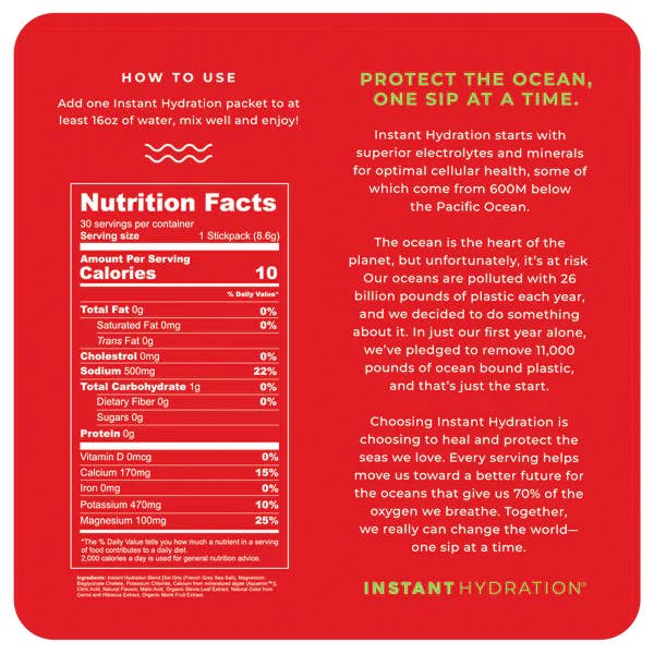 Instant Hydration - Wholesale Powdered Health Drink - Premium Electrolyte Mix: Cherry Limeade4