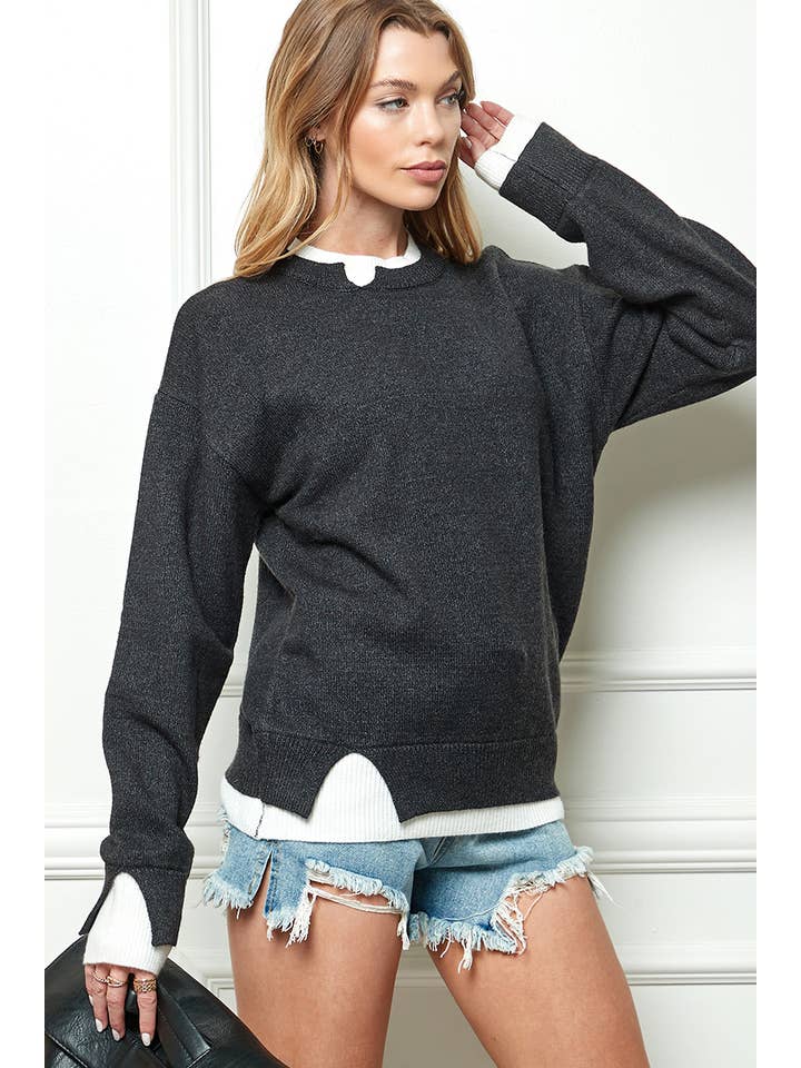 Cezele - Vendita all'ingrosso Maglione tricot - Donna - Maglione in maglia a maniche lunghe - 100% acrilico27