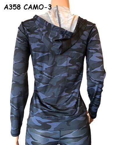 SSImport - Wholesale Athletic Jacket - Women's - A358 SPORTS HOODIE JACKET MIXED SIZES 12PCS/SET12