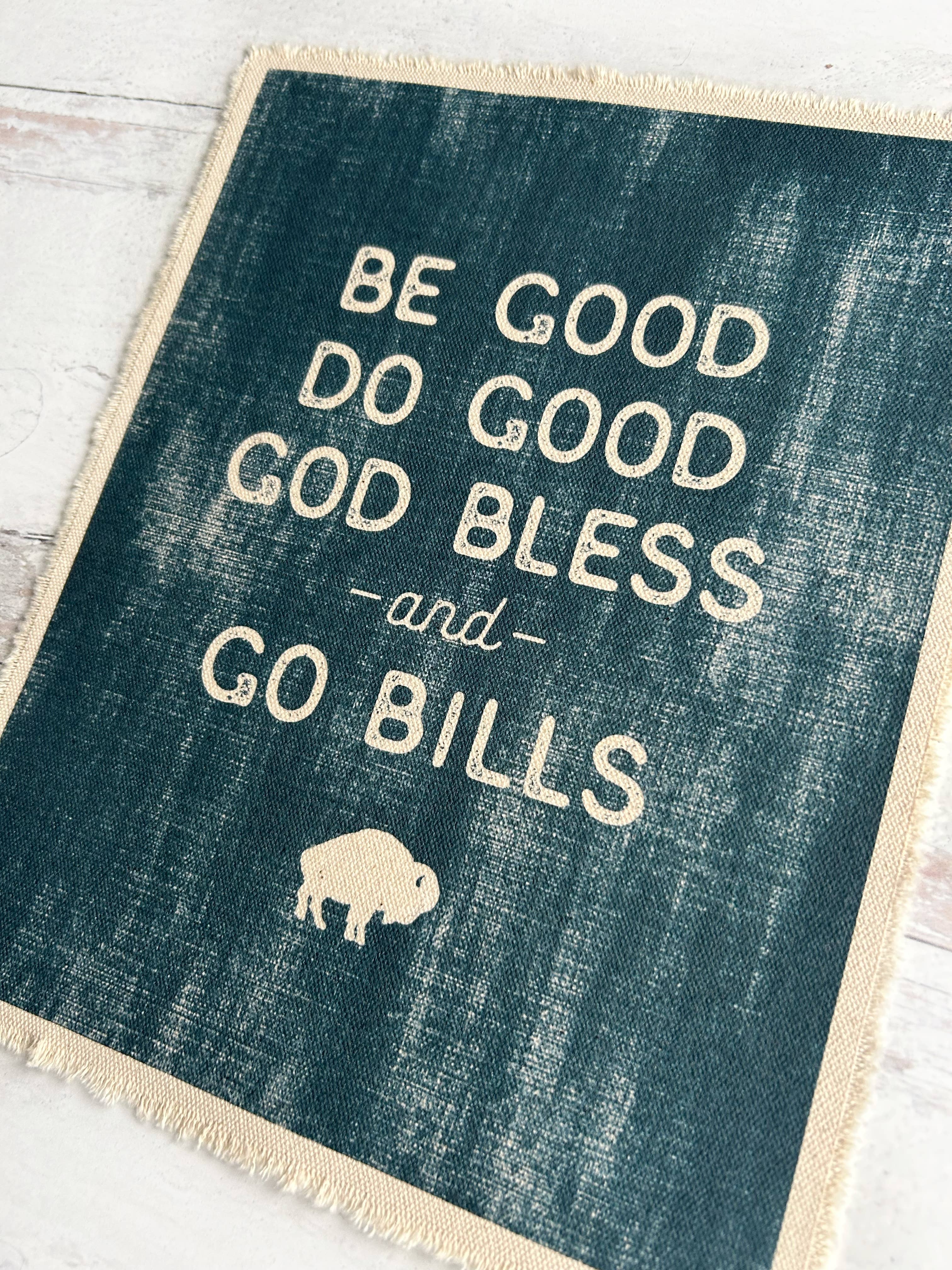 Perfect Day Print Co - Wholesale Art Print - Go Bills Josh Allen Quote Buffalo Canvas Art Print, 8x106