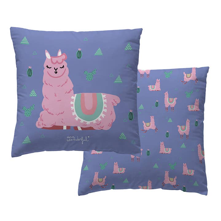 Mr.Wonderful Llamas Pudebetræk 45X45 Cm for engroshandel hos Mr. Wonderful