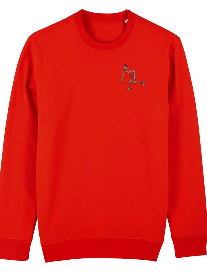 Geborduurd Japan Chadli sweatshirt voor wholesale door Foot Dimanche