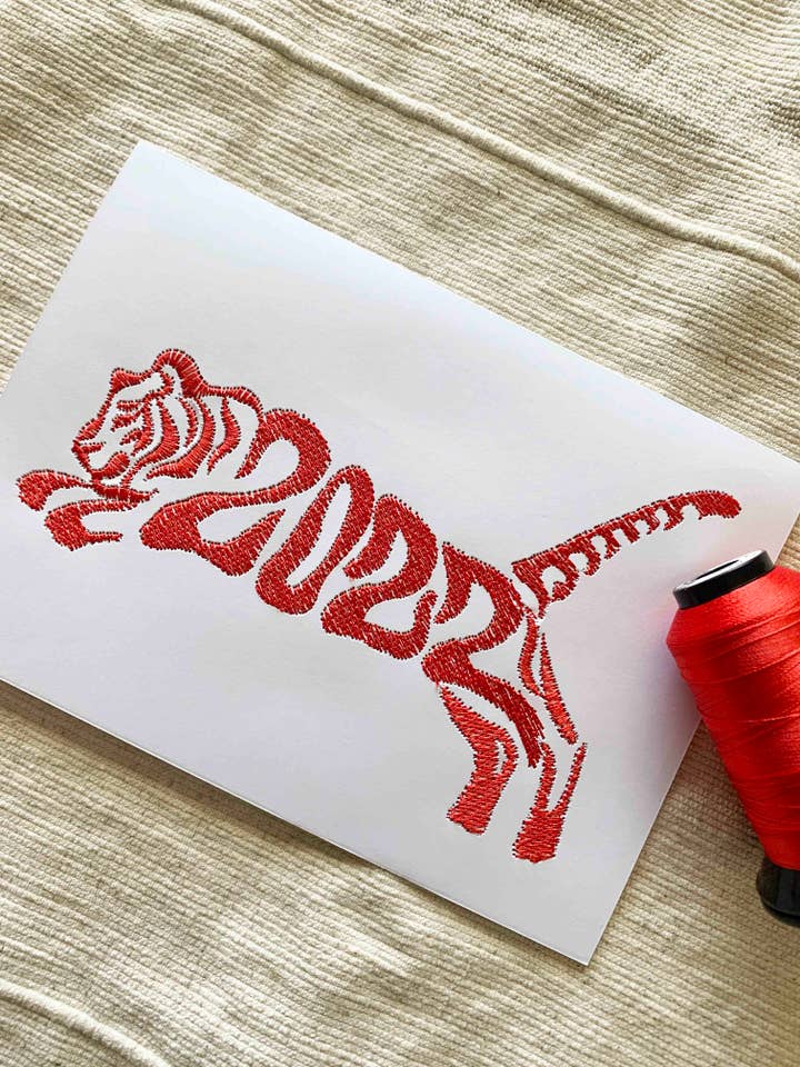 Tet vietnamien Nouvel an lunaire chinois 2022 Année du tigre pour la vente par M&N Mercantile