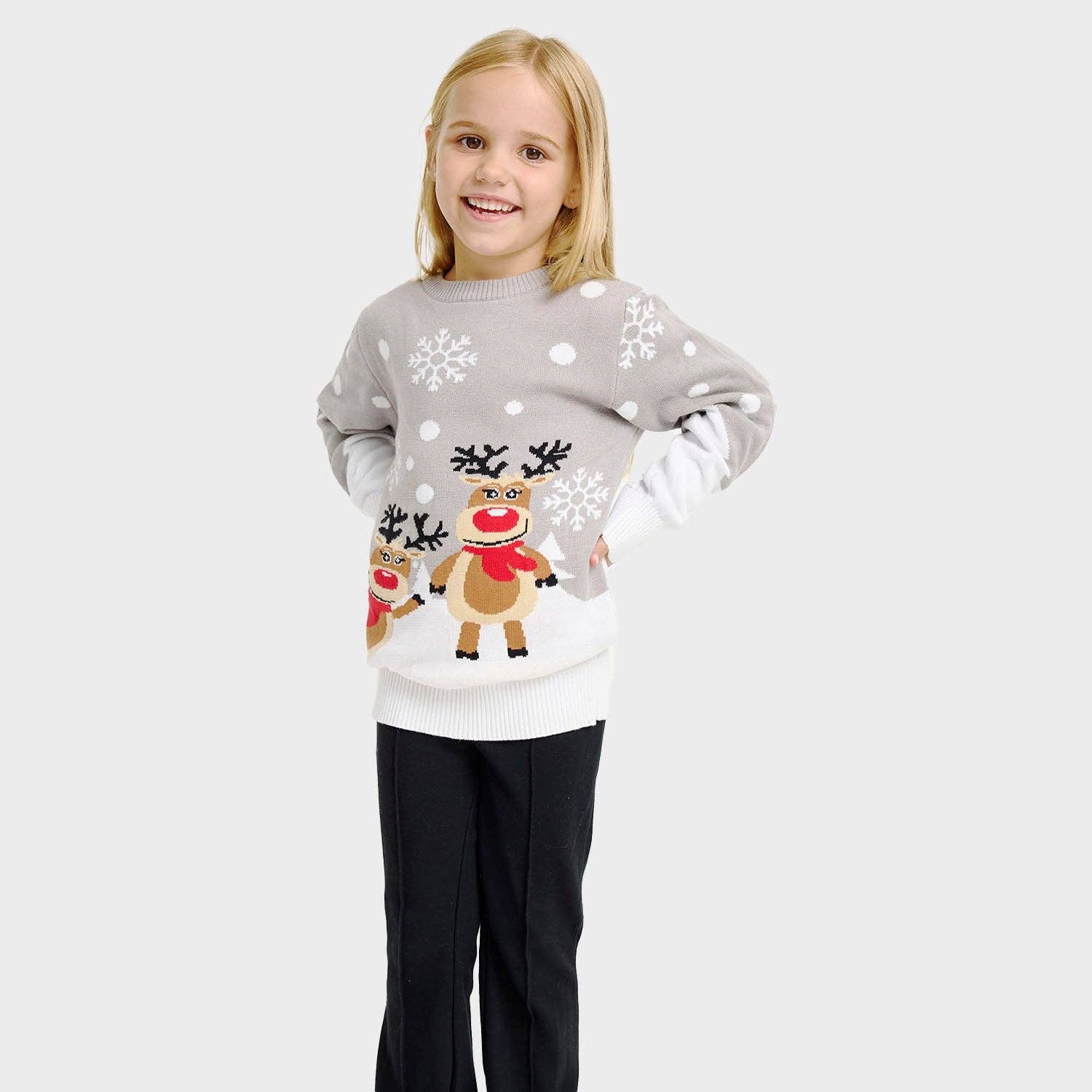 Happy Seasons - Wholesale Knit Sweater - Kids - Cute Christmas sweater - child.1
