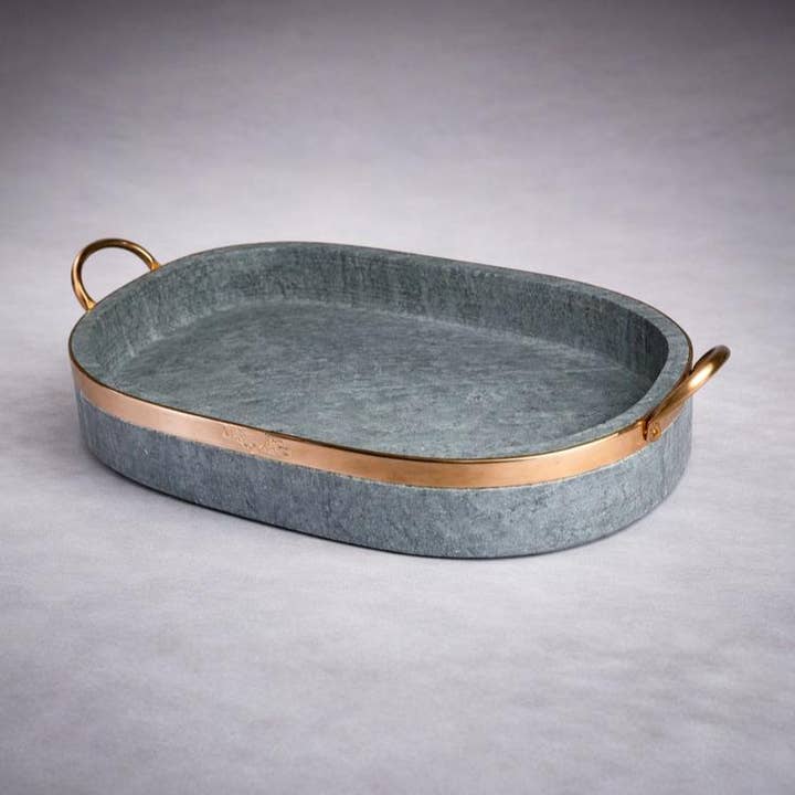 Soapstone Oval Bake Pan | Baking, Chilling & Serving for wholesale by Seasonal Home Needs Soapstone Cookwares