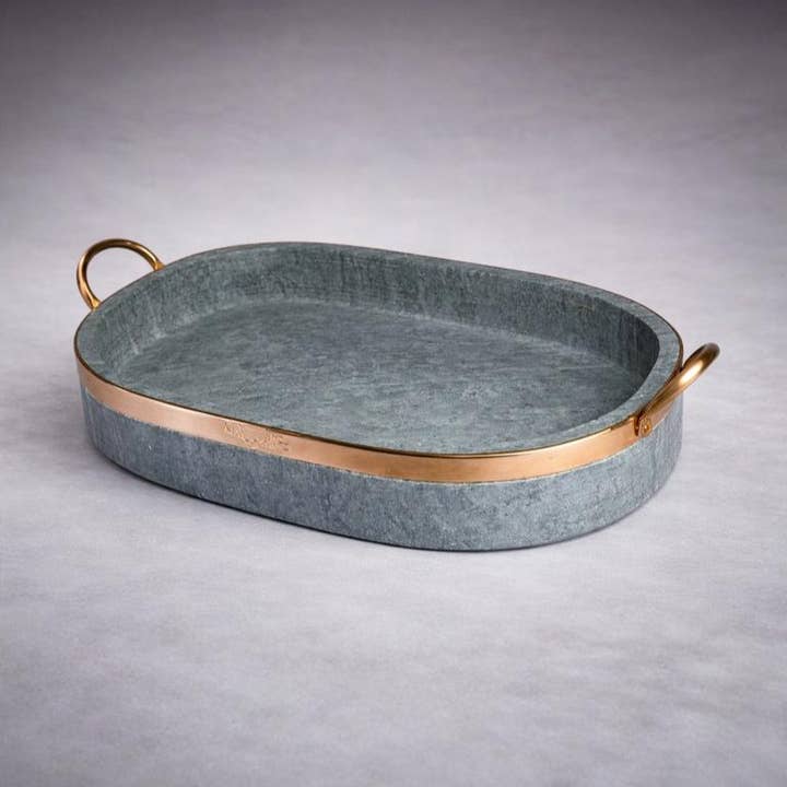 Soapstone Oval Bake Pan | Baking, Chilling & Serving for wholesale by Seasonal Home Needs Soapstone Cookwares
