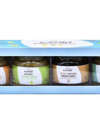 Mandel Organic Mini Set 4x30G for wholesale by Mandel