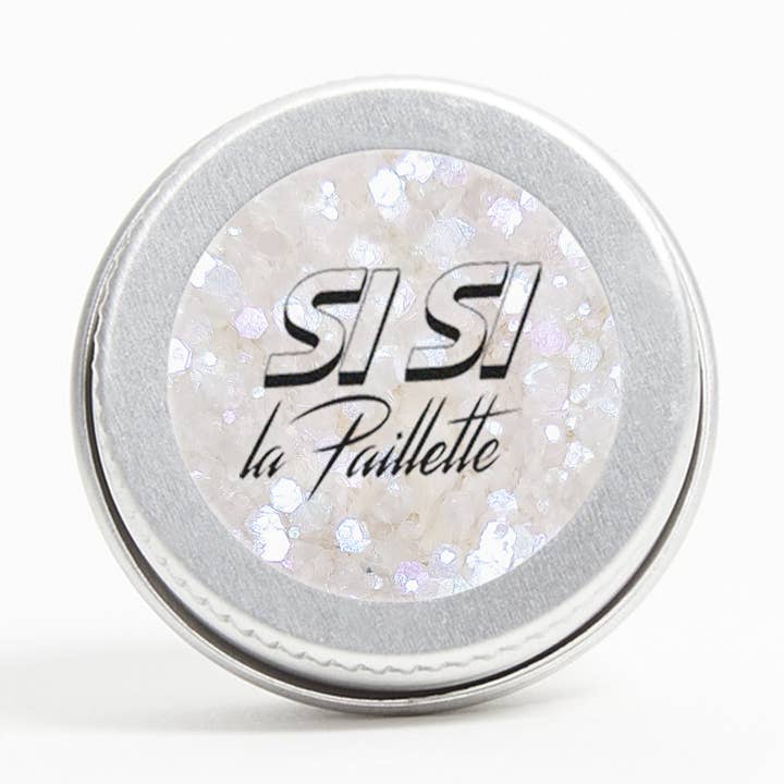 Paillettes Nuit Blanche pour la vente par SI SI LA PAILLETTE