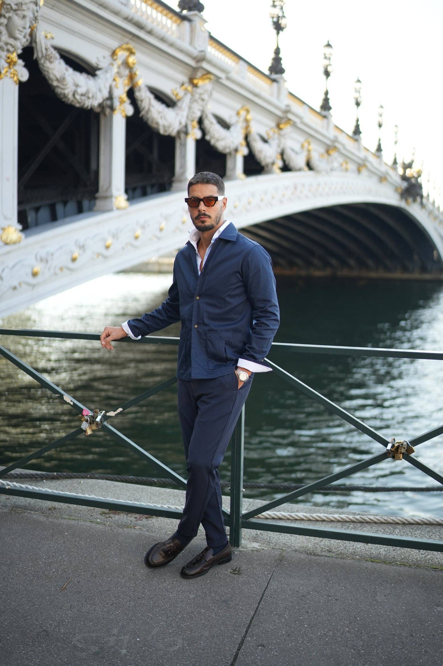 DONATO - Wholesale Button Down Shirt - Men's - OVER SHIRT4