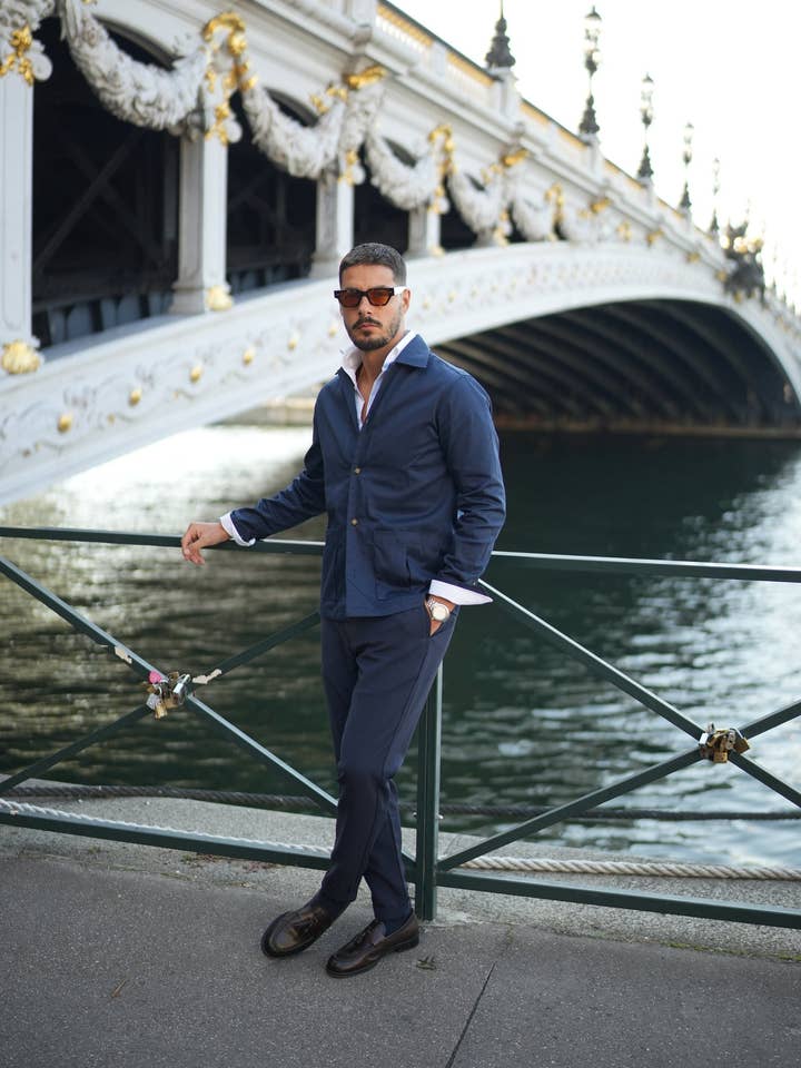 DONATO - Wholesale Button Down Shirt - Men's - OVER SHIRT4