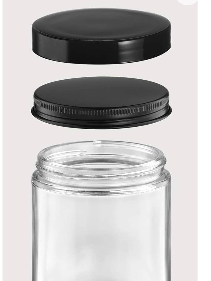 Familiar Fragrances - Wholesale Jar/Filled Candle - 8oz Glass jar Candle unbranded/unlabeled /Pick Fragrance2